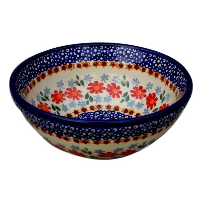 Country Floral - Salad Bowl  Polish Ceramics - PasParTou