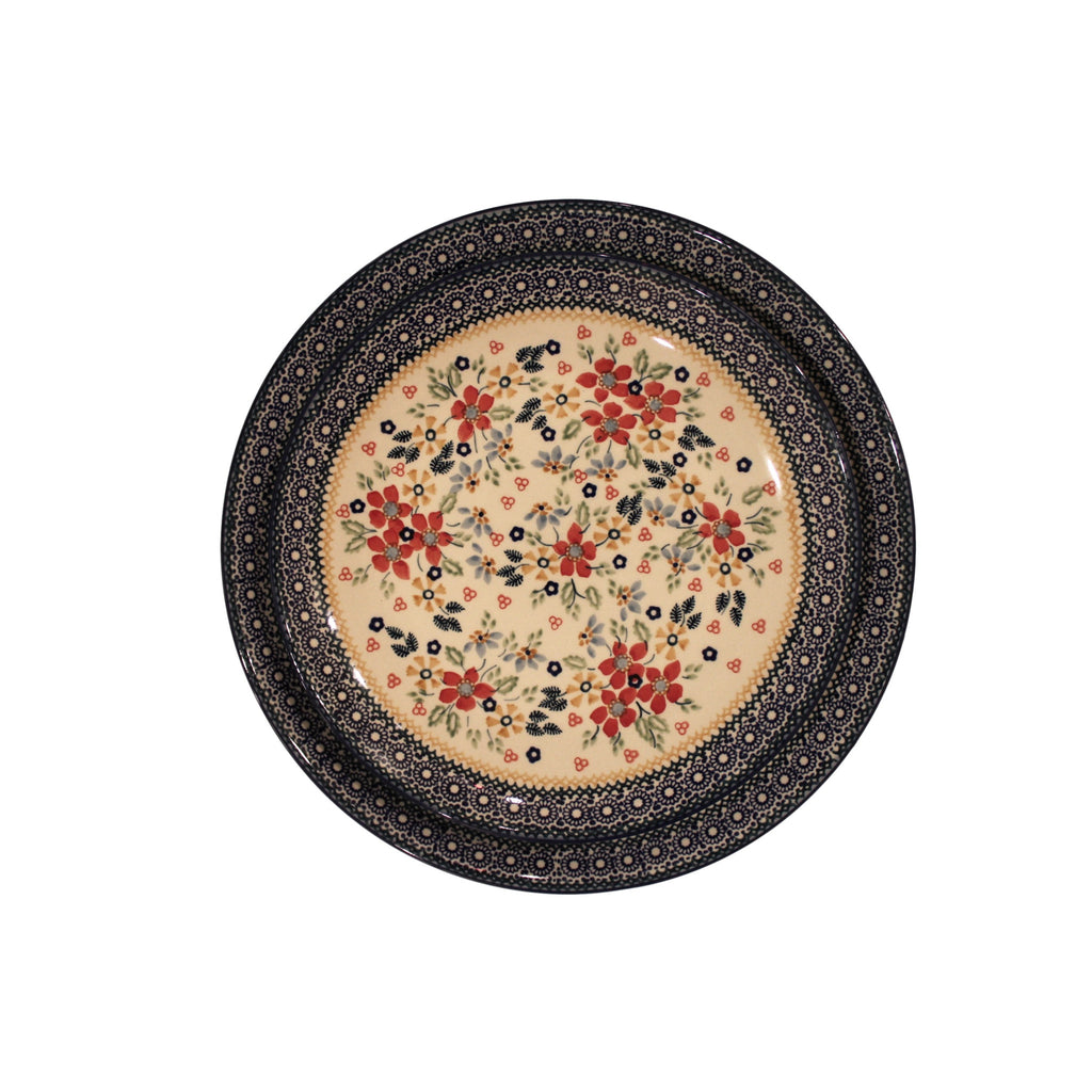 Harvest Floral - Large Serving Plate  Polish Ceramics - PasParTou