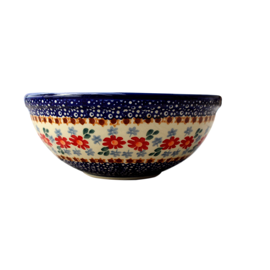 Country Floral - Salad Bowl  Polish Ceramics - PasParTou