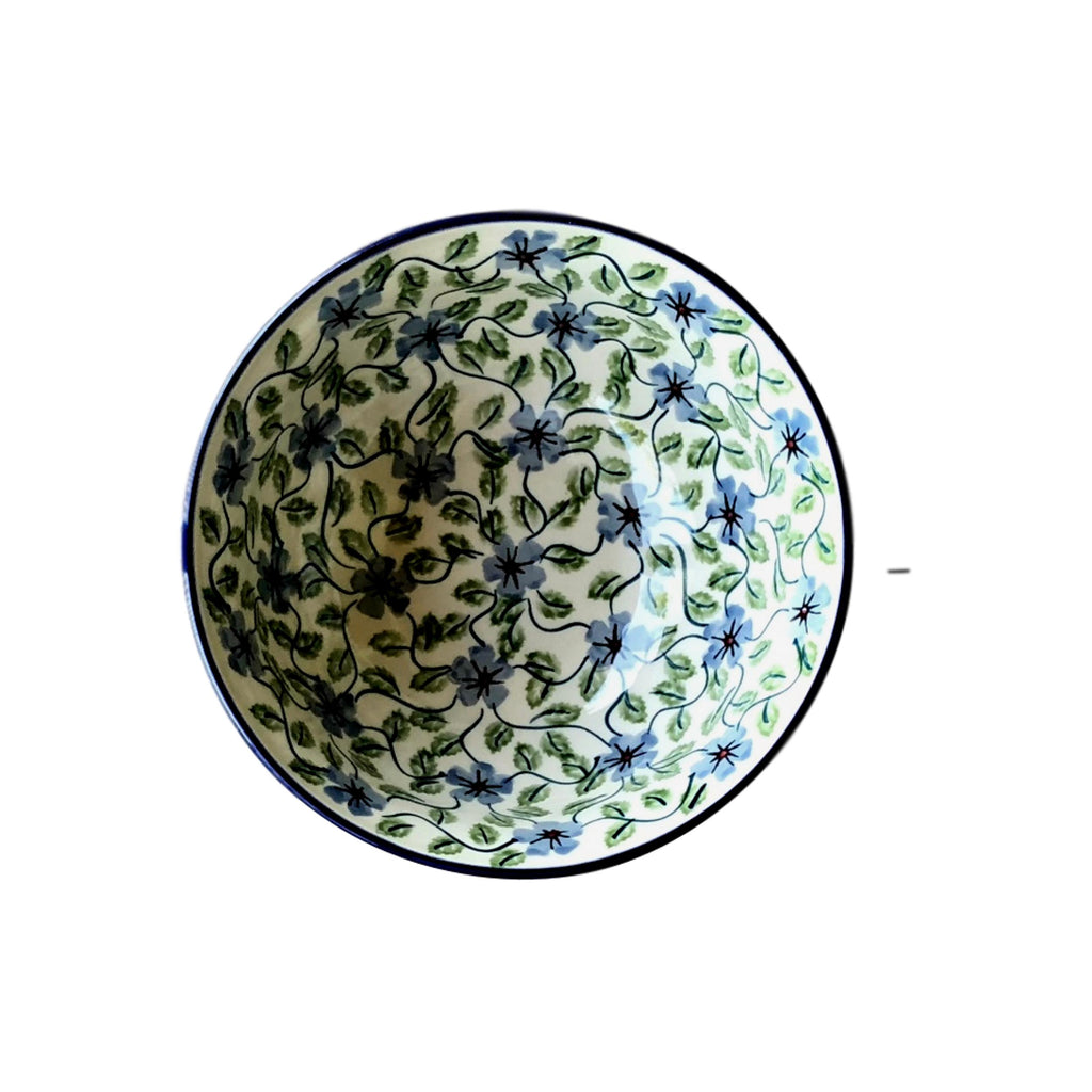 Spring Floral - Small Serving Bowl  Polish Ceramics - PasParTou