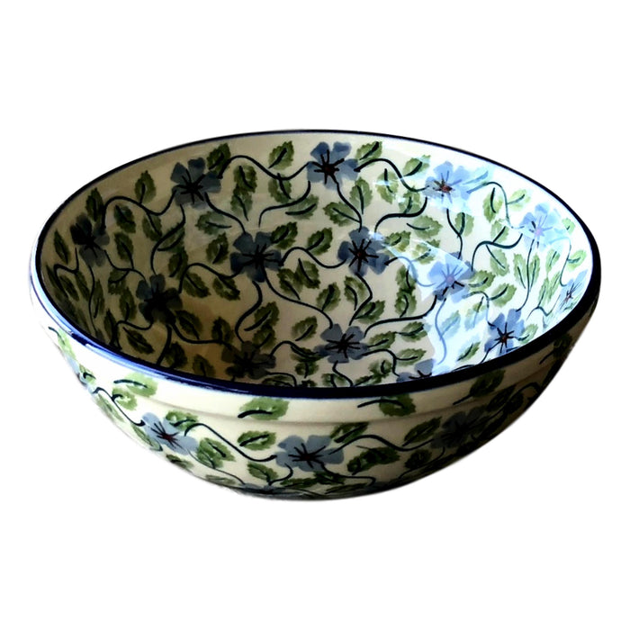 Spring Floral - Small Serving Bowl  Polish Ceramics - PasParTou