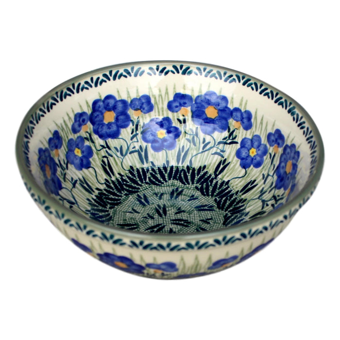 Meadow - Small Serving Bowl  Polish Ceramics - PasParTou