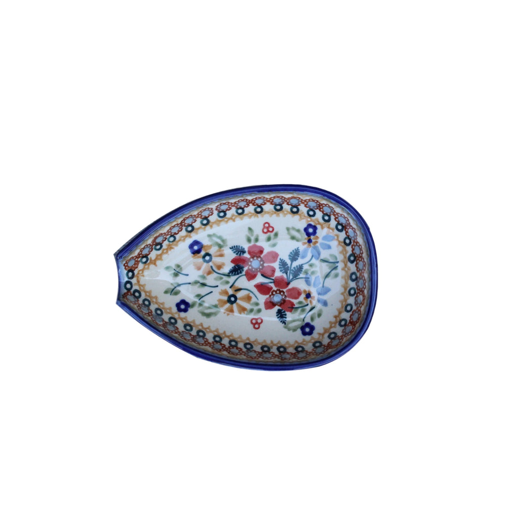 Harvest Floral 2 - Spoon Holder  Polish Ceramics - PasParTou