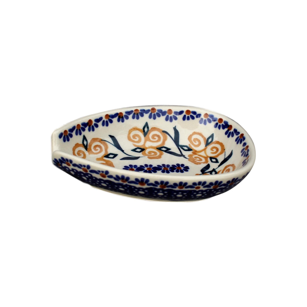 Golden Rose - Spoon Holder  Polish Ceramics - PasParTou