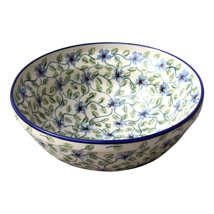 Spring Floral - Medium Serving Bowl  Polish Ceramics - PasParTou