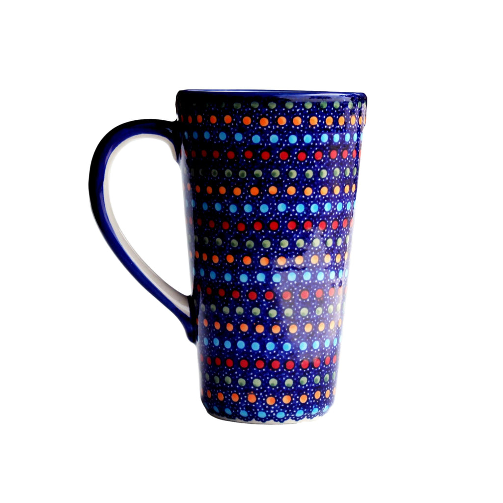 Multi Dots - Tall Mug  Polish Ceramics - PasParTou