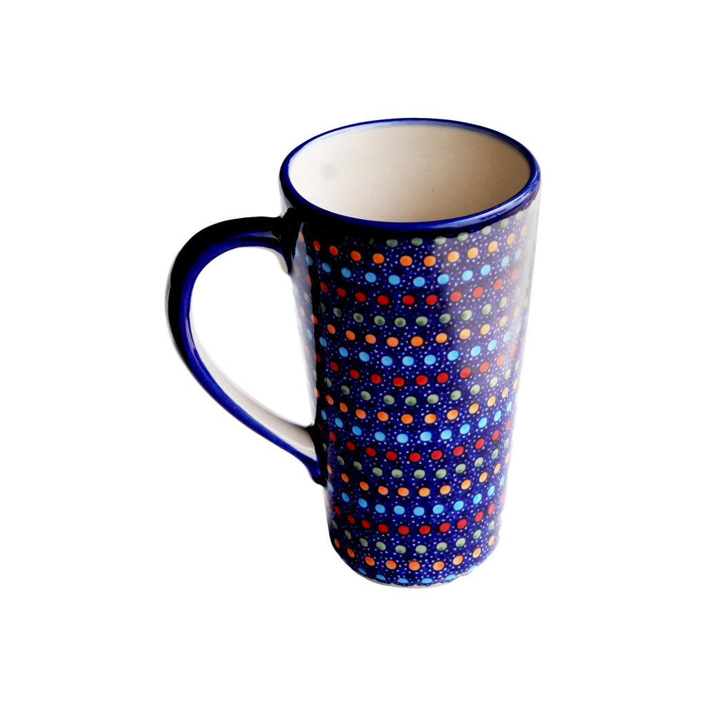 Multi Dots - Tall Mug  Polish Ceramics - PasParTou