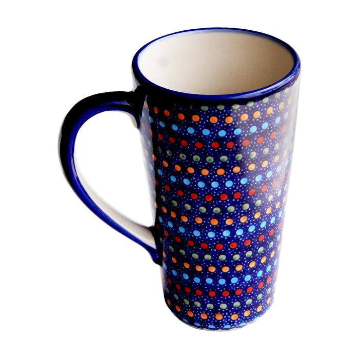 Multi Dots - Tall Mug  Polish Ceramics - PasParTou