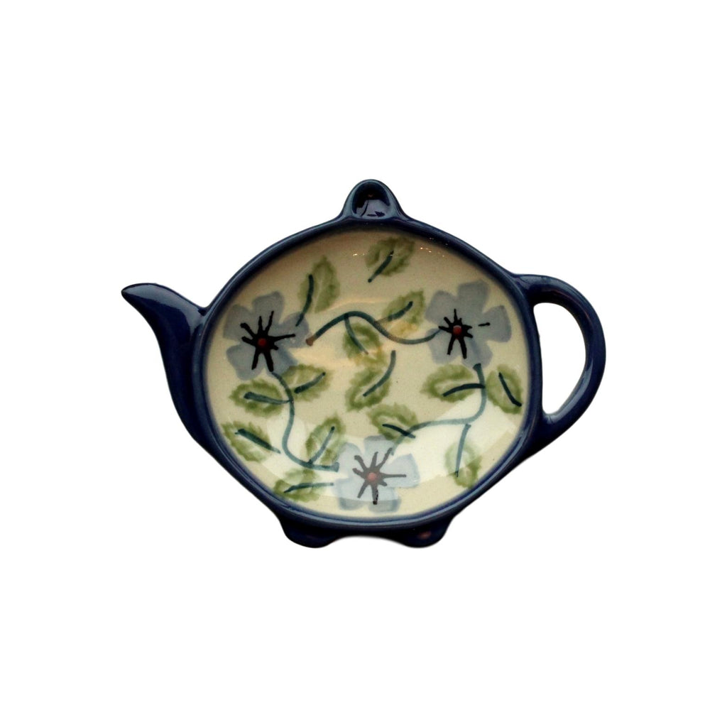 Spring Floral - Tea bag Holder  Polish Ceramics - PasParTou