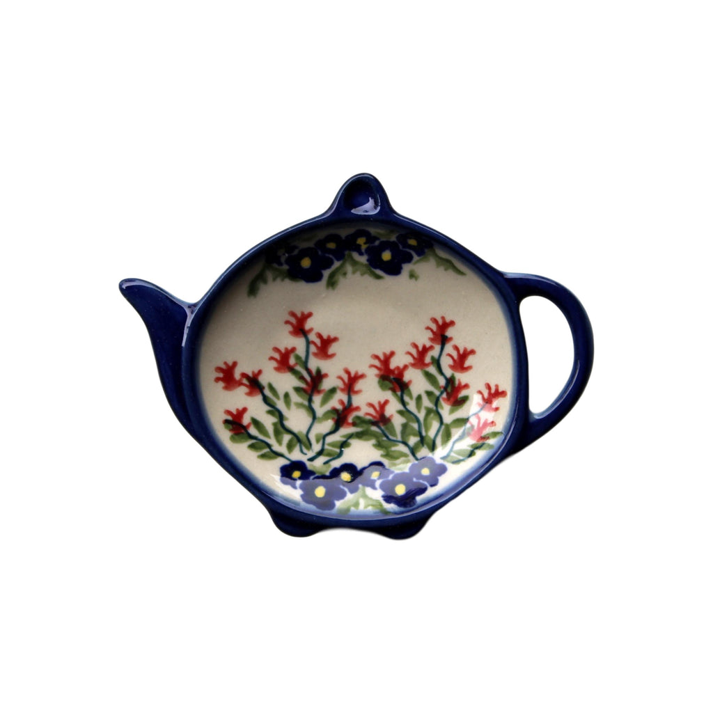 Garden - Tea bag Holder  Polish Ceramics - PasParTou