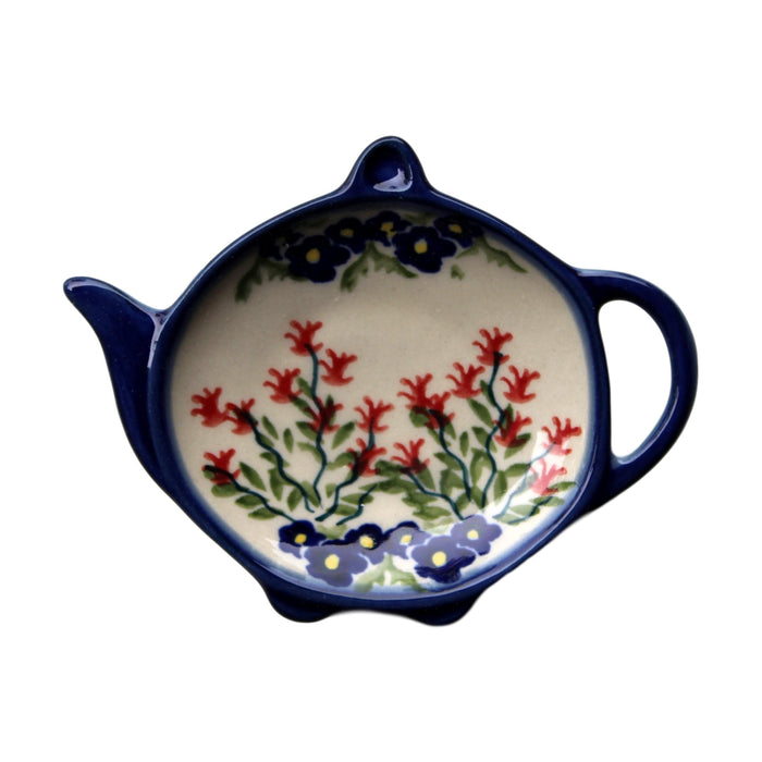 Garden - Tea bag Holder  Polish Ceramics - PasParTou
