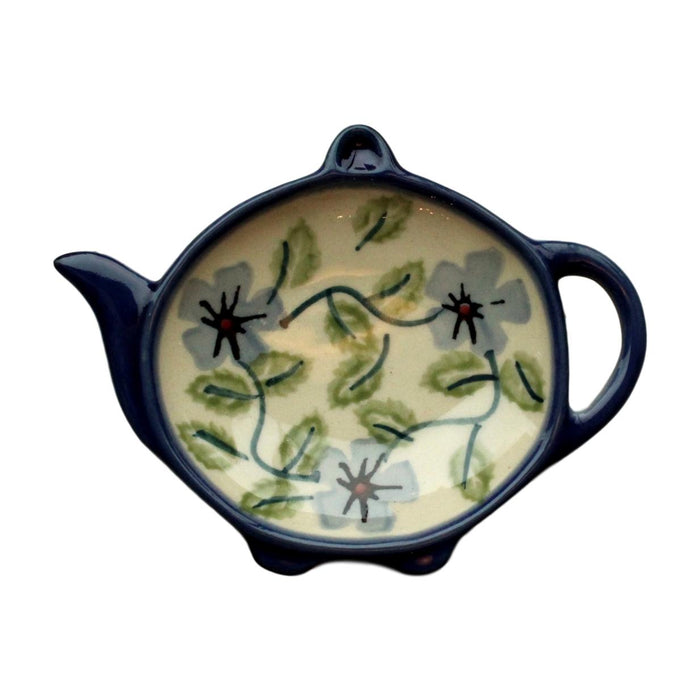 Spring Floral - Tea bag Holder  Polish Ceramics - PasParTou