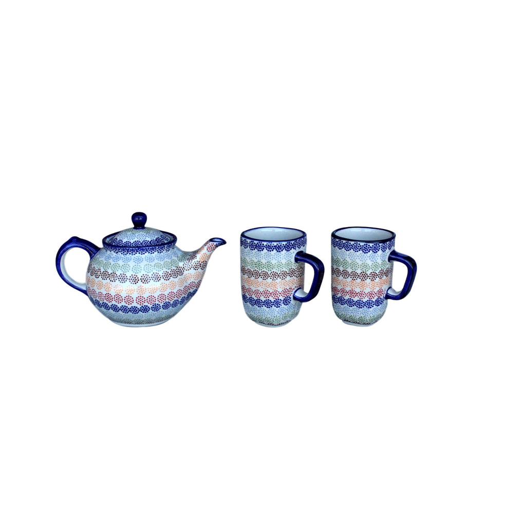 Pattern - Small Teapot  Polish Ceramics - PasParTou