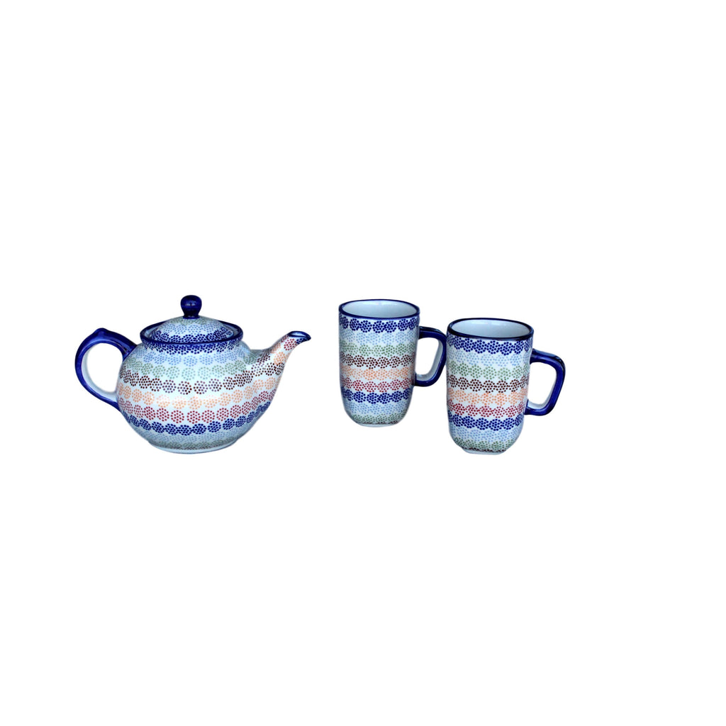 Pattern - Small Teapot  Polish Ceramics - PasParTou