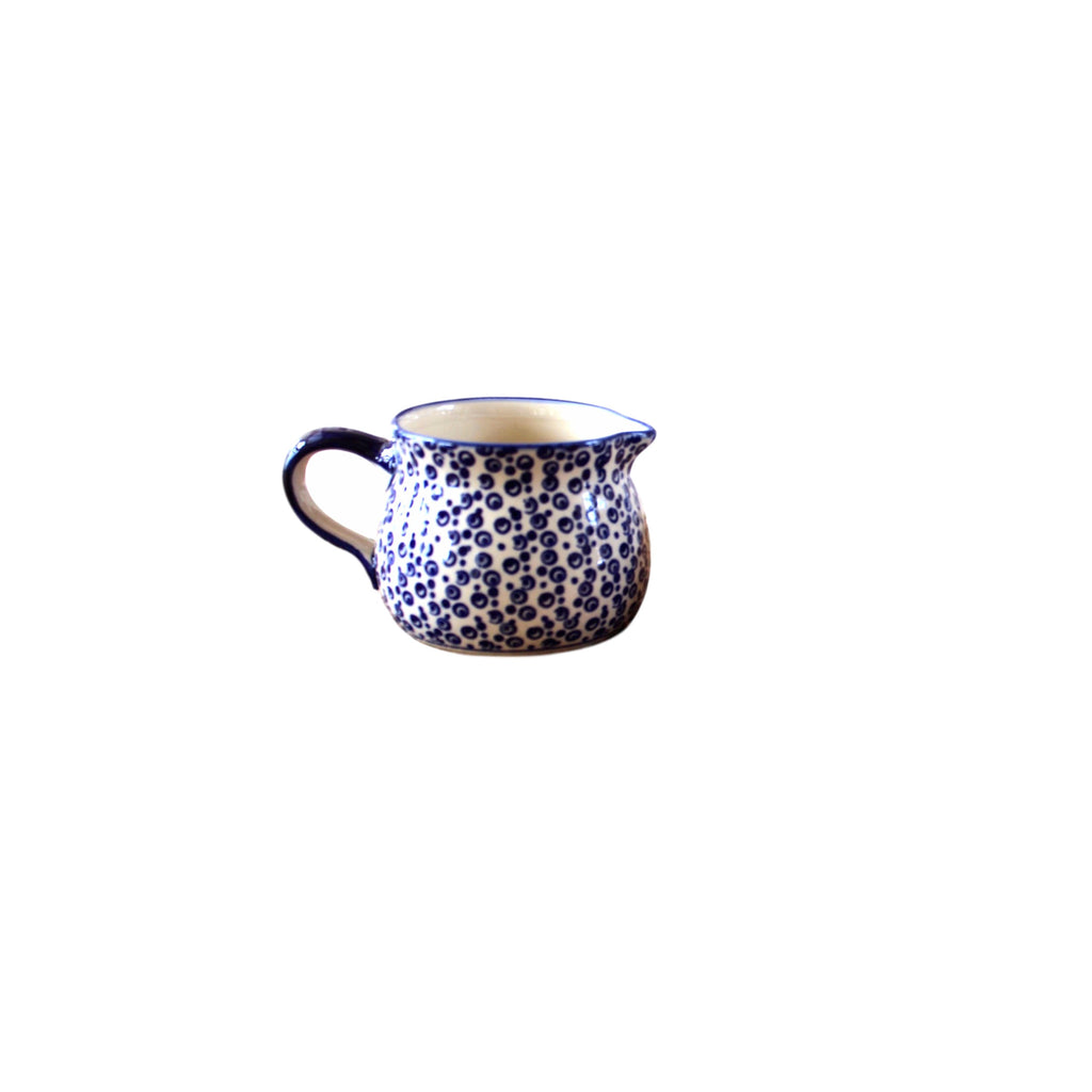 Tiny Blue Bubbles - Medium Jug  Polish Ceramics - PasParTou