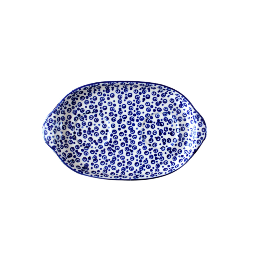 Tiny Blue Bubbles- Set for breakfast  Polish Ceramics - PasParTou