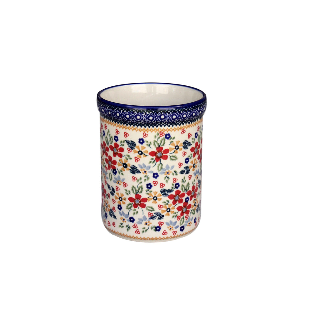 Harvest Floral - Utensil Holder  Polish Ceramics - PasParTou