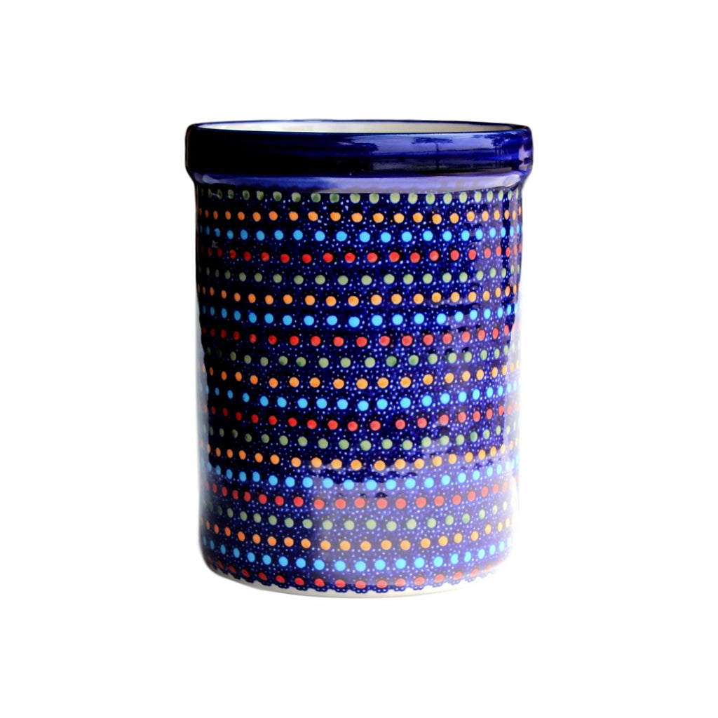 Multi Dots - Utensil Holder  Polish Ceramics - PasParTou