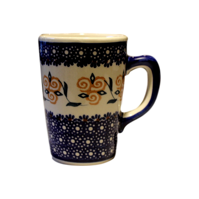 Golden Rose - Tall Mug  Polish Ceramics - PasParTou