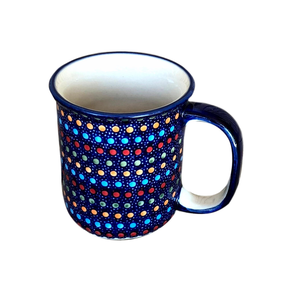 Multi Dots - Classic Handled Mug  Polish Ceramics - PasParTou